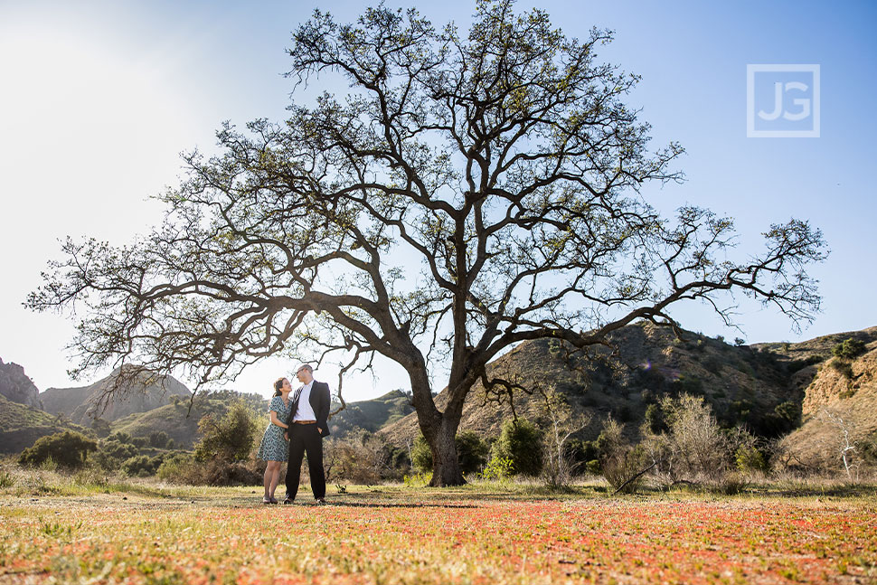 Malibu Creek Engagement Photography