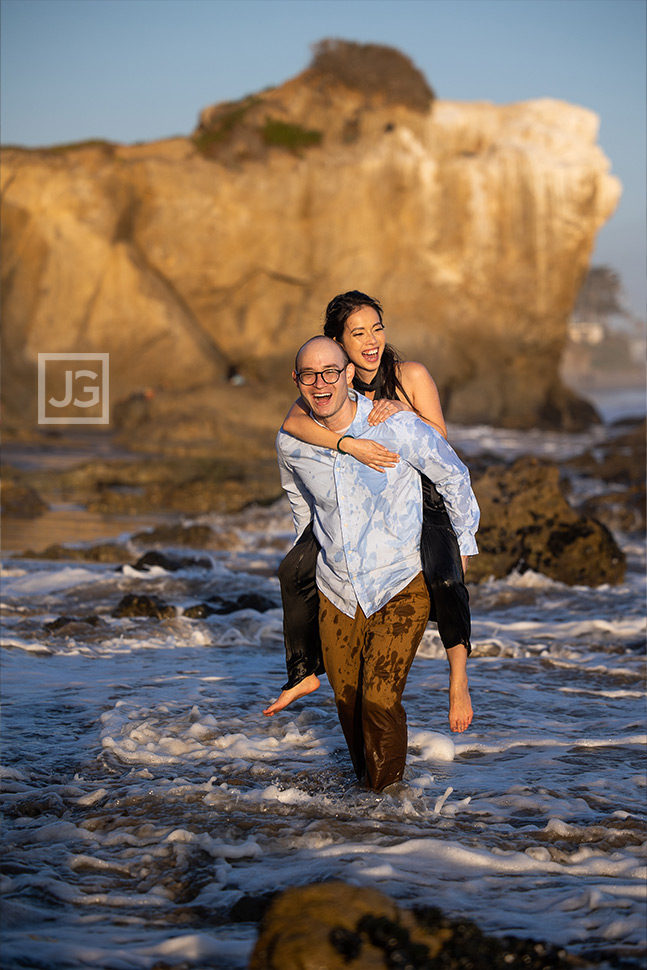 Getting Wet at the Beach