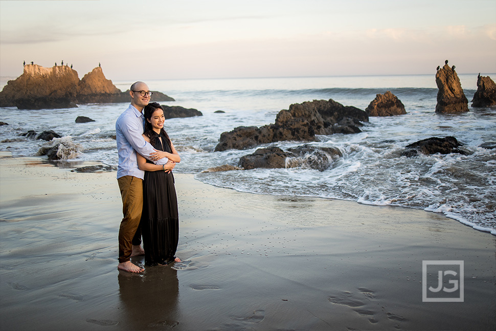 El Matador State Beach Engagement Photography