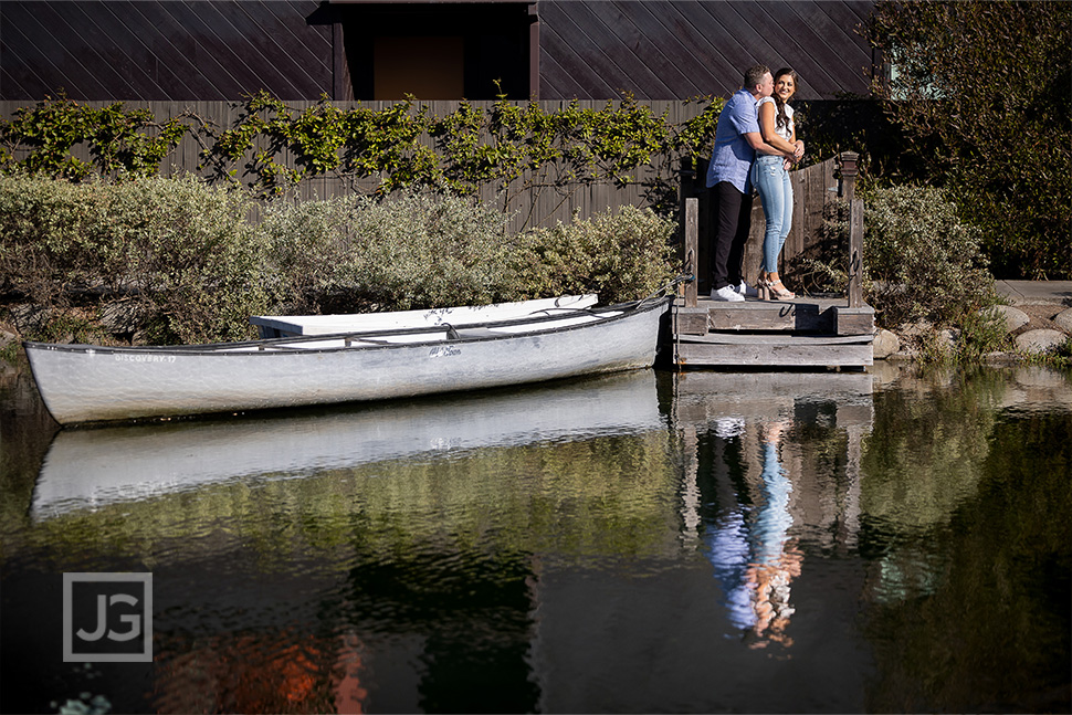 Engagement Photo at Venice Canal