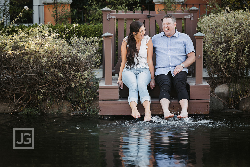 Canal Engagement Photo