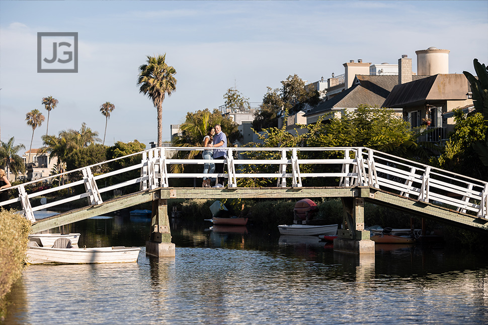 Venice Canal Bridge Photo