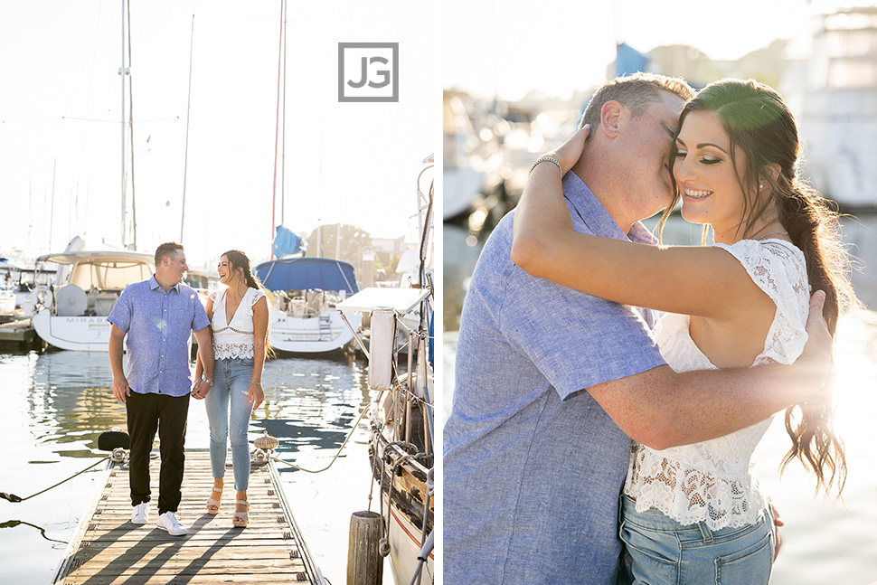 Marina Del Rey Engagement Photos