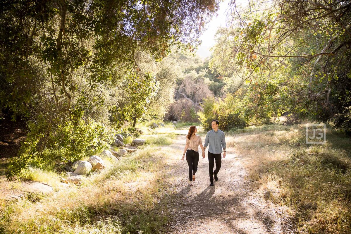 Griffith Park Engagement Photography