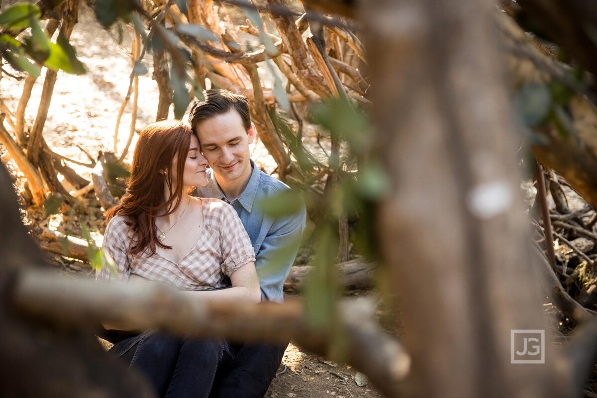 Engagement Photos with Trees in LA