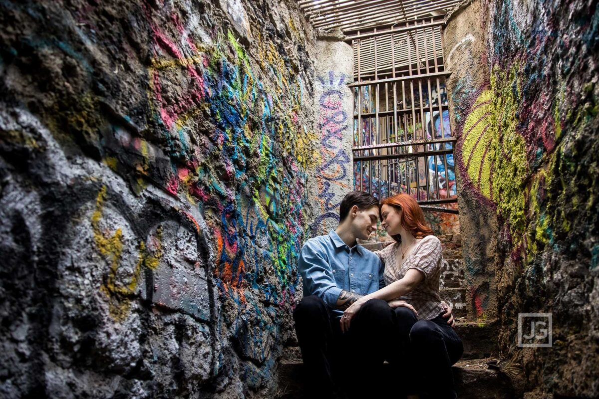 Graffiti and Cages Photo