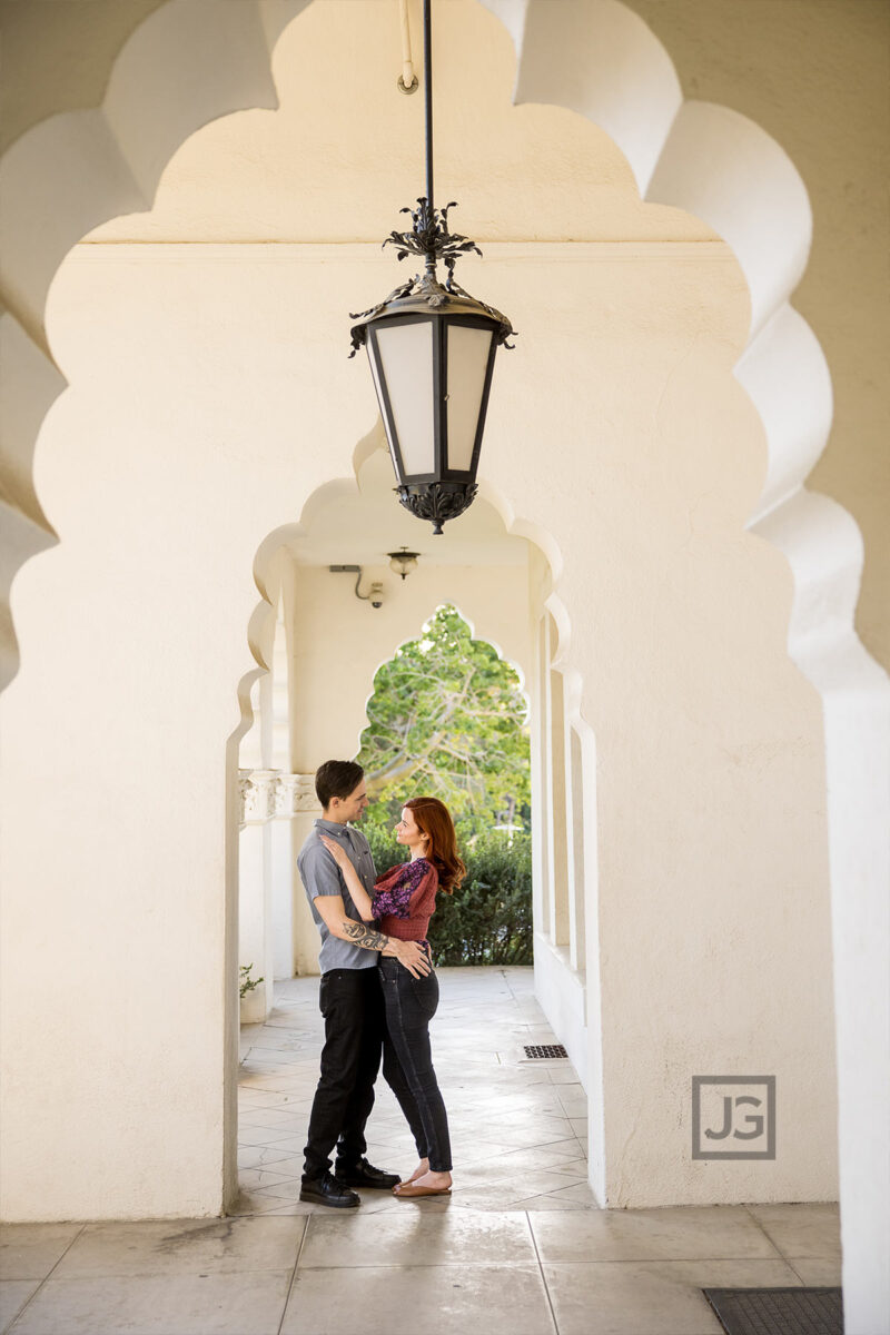 Brand Park Engagement Photo in Glendale