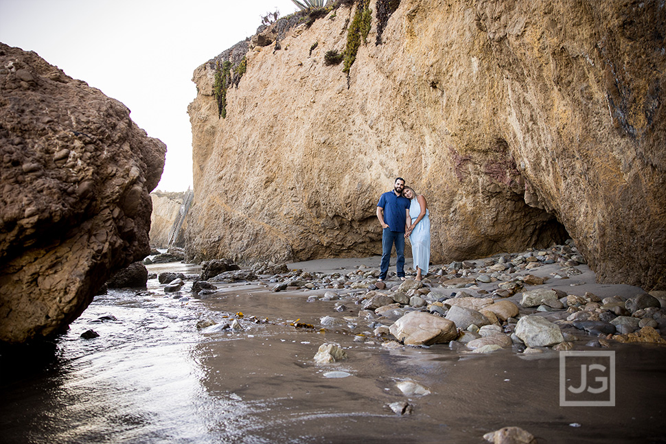 Engagement Photo Malibu Beach