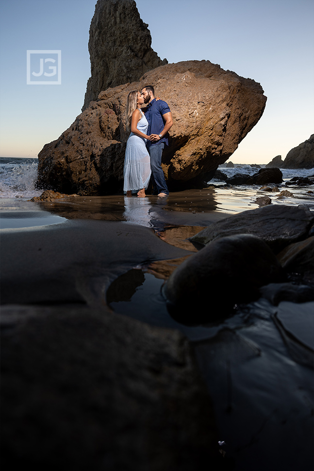 Malibu Beach Sunset Photo