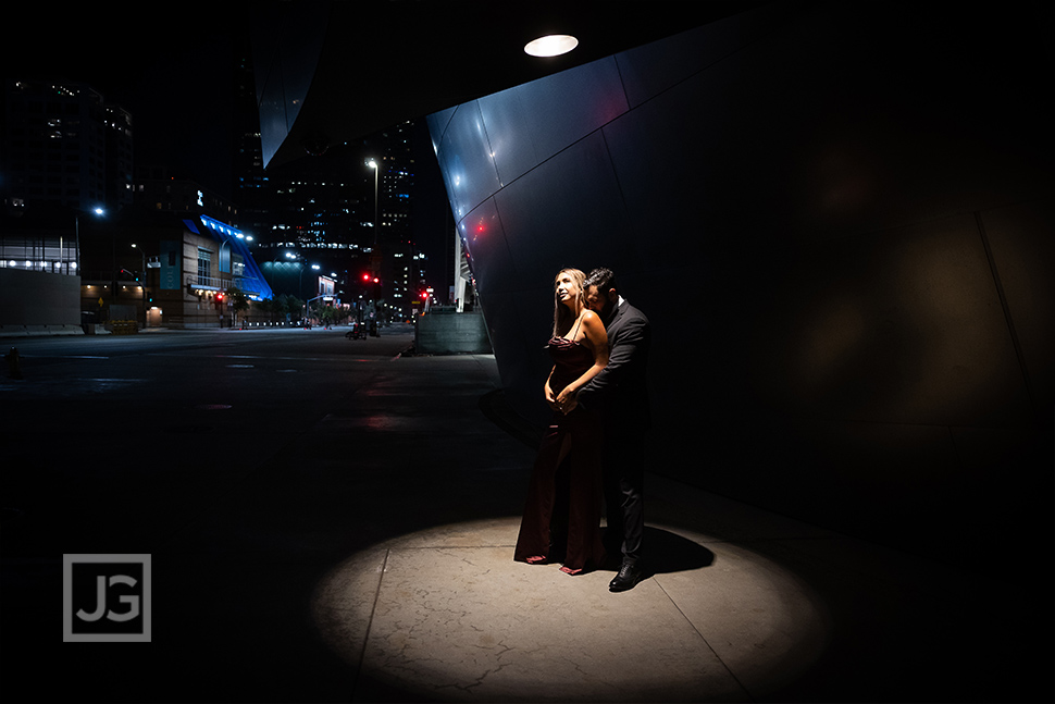 Downtown Los Angeles Engagement Photography