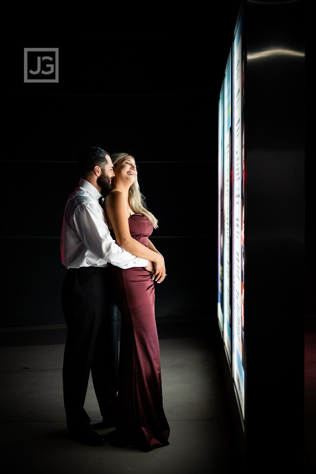 Couple Portrait Photo at Night