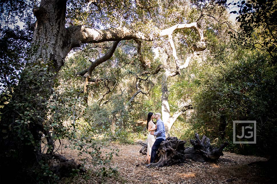 Engagement Photo with Nature