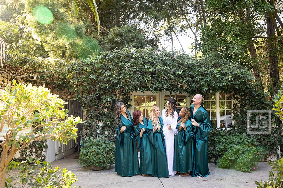 Bride and Bridemaids