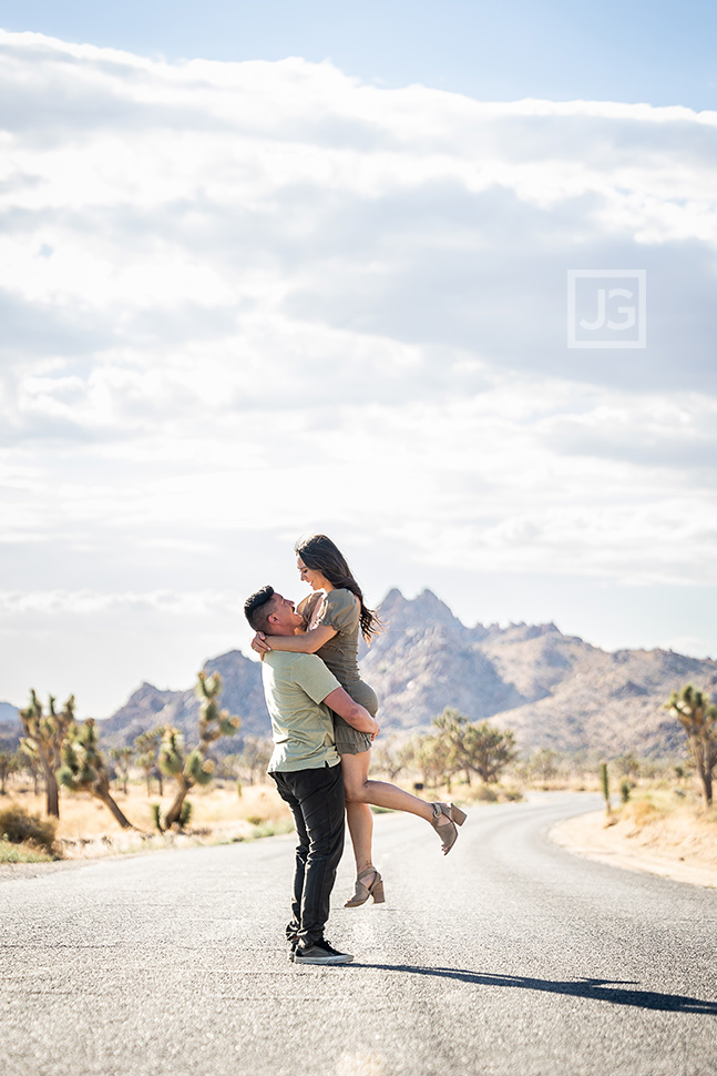 Road in Joshua Tree