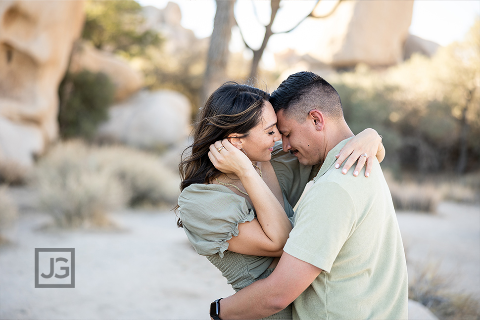 Intimate Engagement Photo