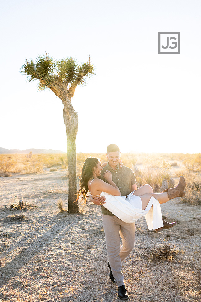 Romantic Photos with Joshua Trees