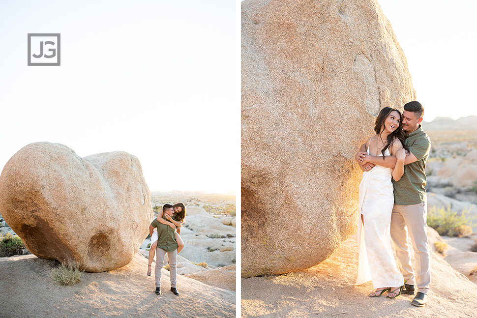 Heart Rock Engagement Photography