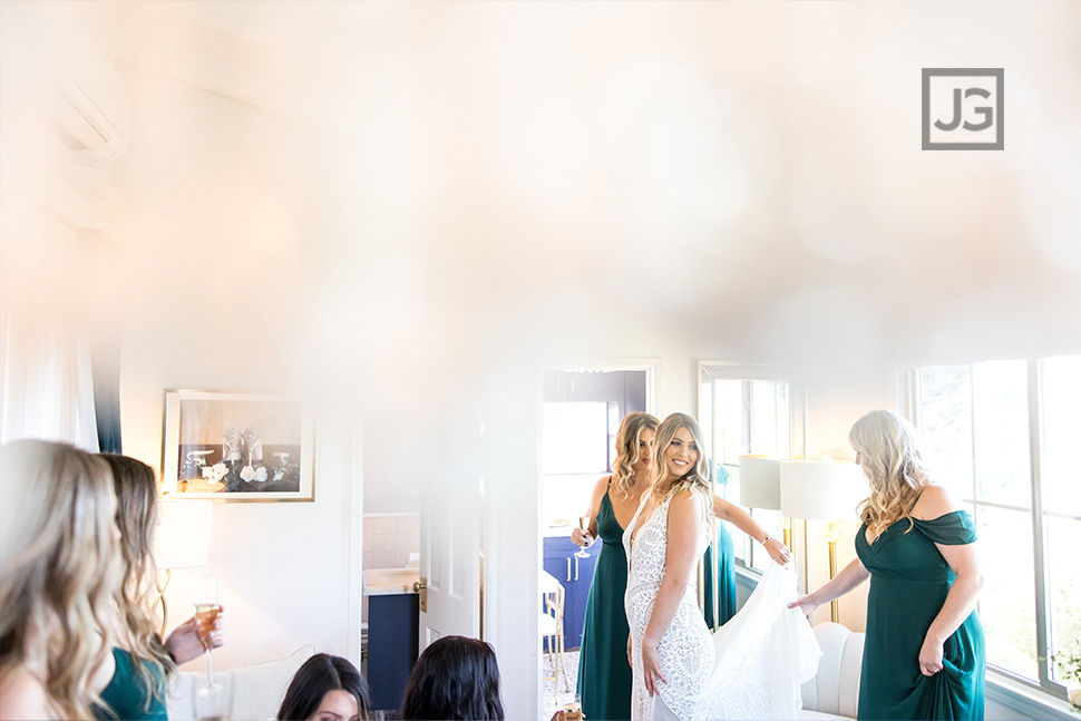 La Venta Inn Bride Preparation