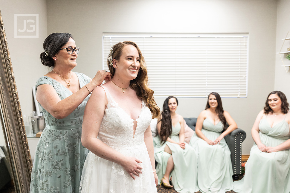 Bride Preparation Sierra La Verne