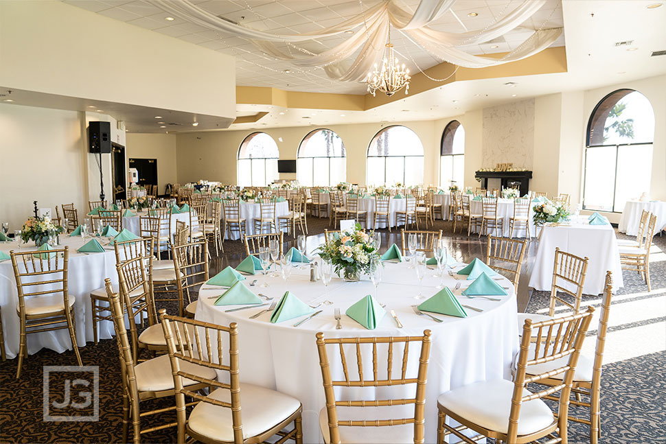 Wedding Reception Table Setup