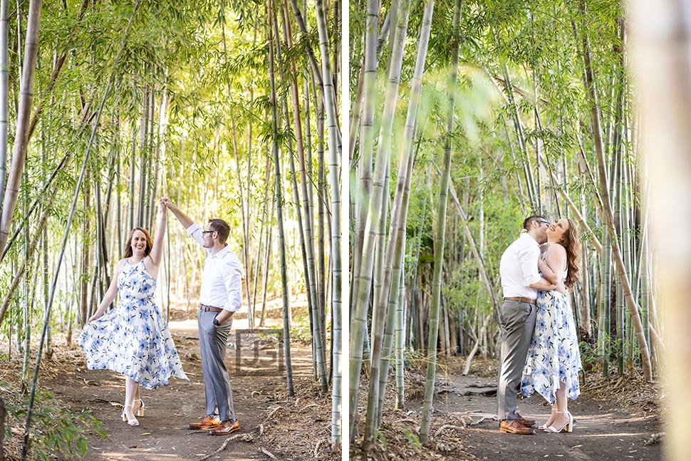 Engagement Photos in Bamboo