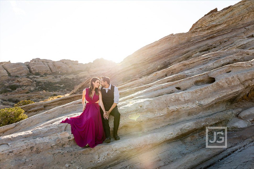 Engagement Photos Vasquez Rocks 