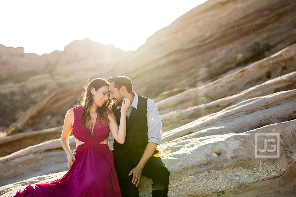 Vasquez Rocks Engagement Photos