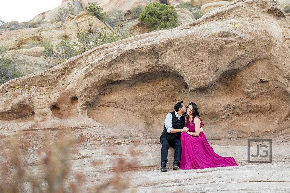 Couple Portraits at Vasquez Rocks