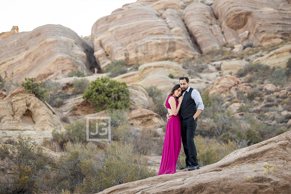 Engagement Photos with Rock Formations