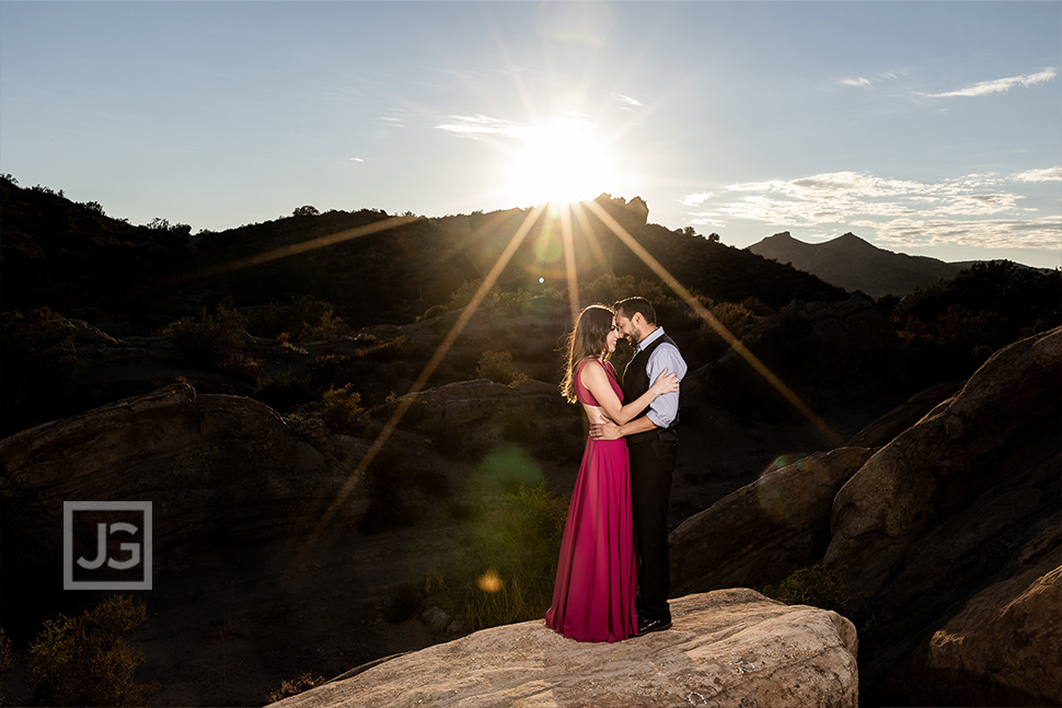 Sunset Photo in the Desert