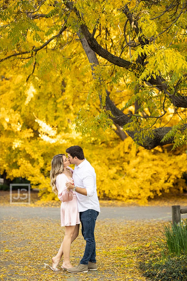 LA Arboretum Engagement Photography