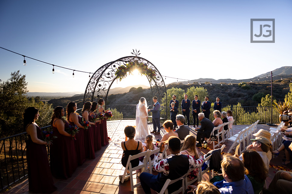 Claremont Wedding Ceremony