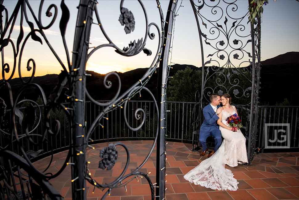 Metal Arch Wedding Photos