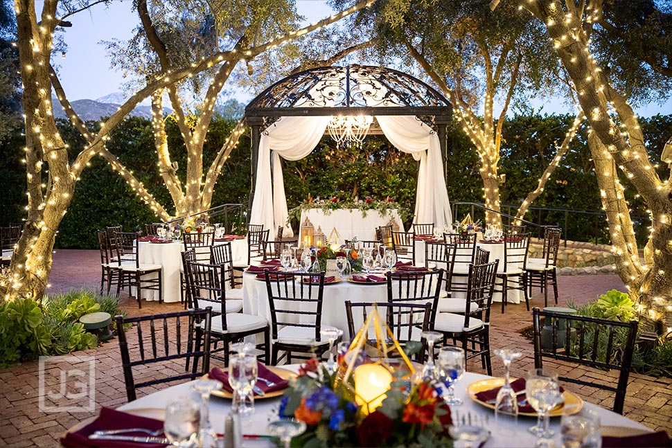 Padua Wedding Reception Tables Outdoor
