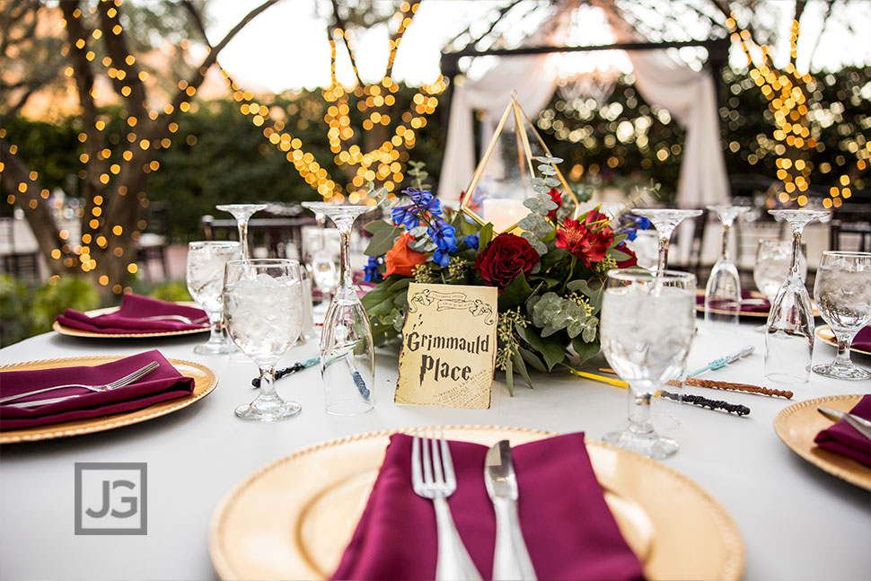 Reception Table Details