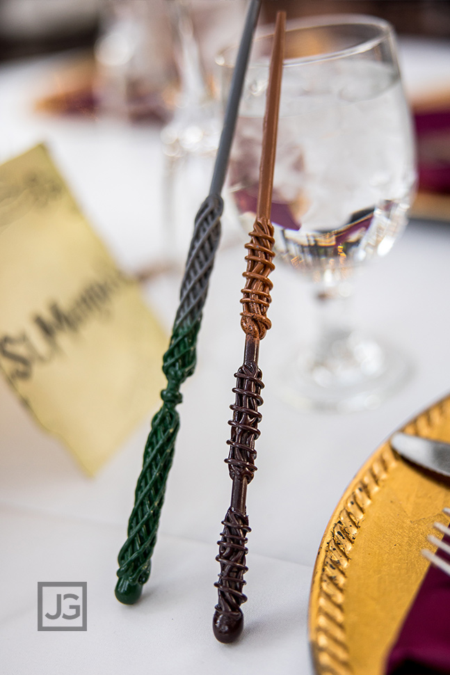 Harry Potter Wands at a Wedding