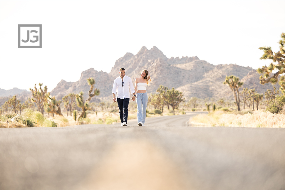 Engagement photo like Thelma and Louise