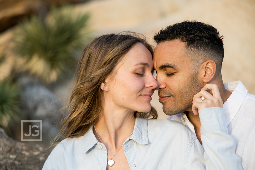 Intimate engagement photo