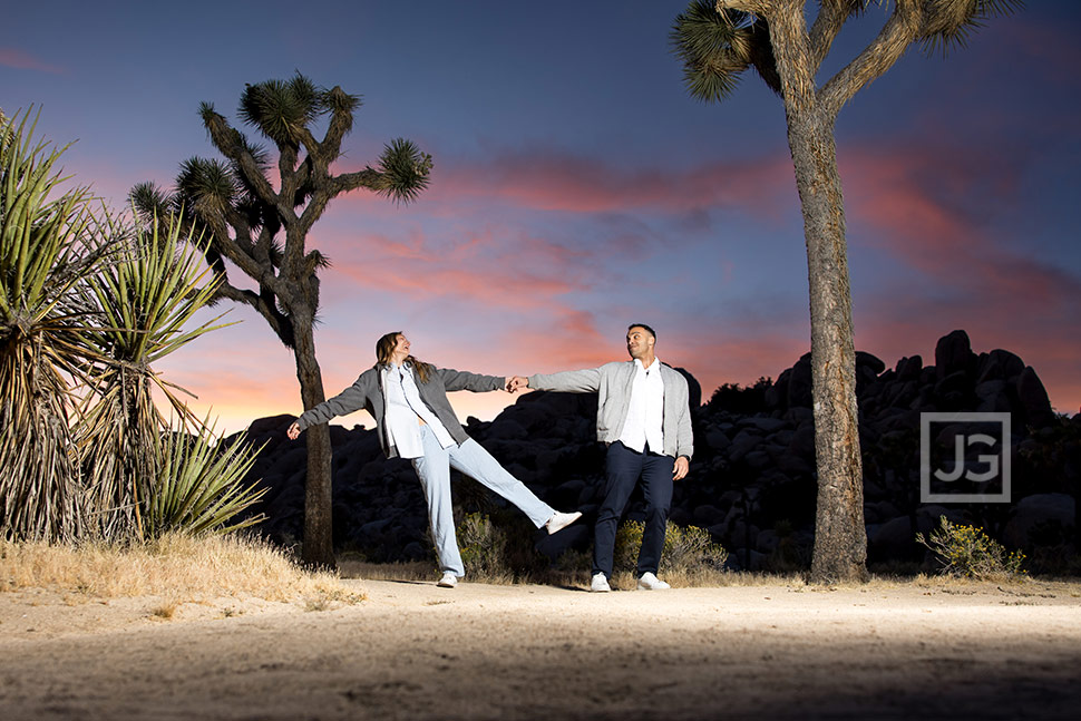 Sunset Photo in Joshua Tree