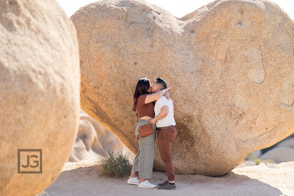 Heart Rock in Joshua Tree