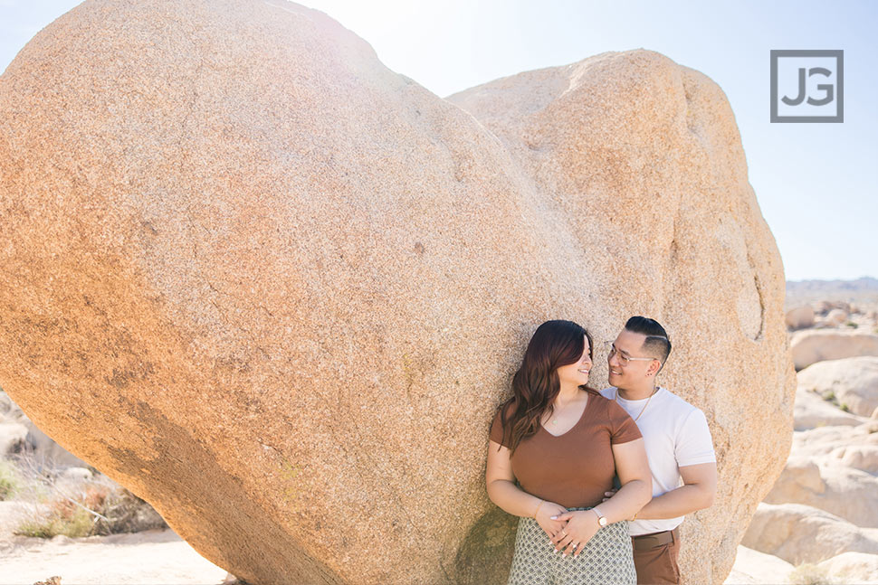Heart Rock Engagement