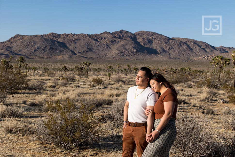 In the desert