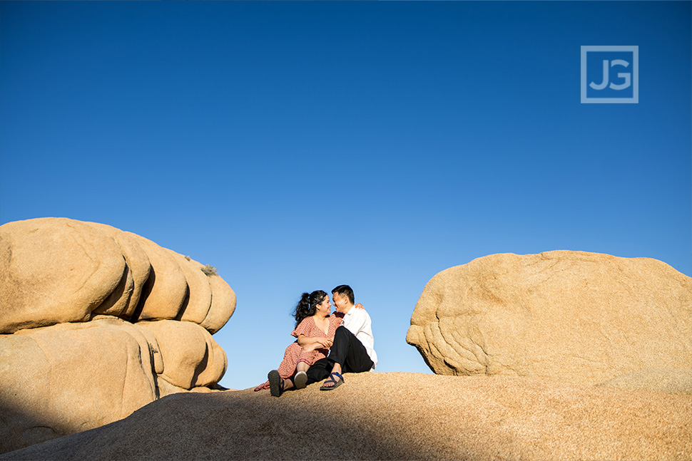 Engagement Photos in Joshua Tree