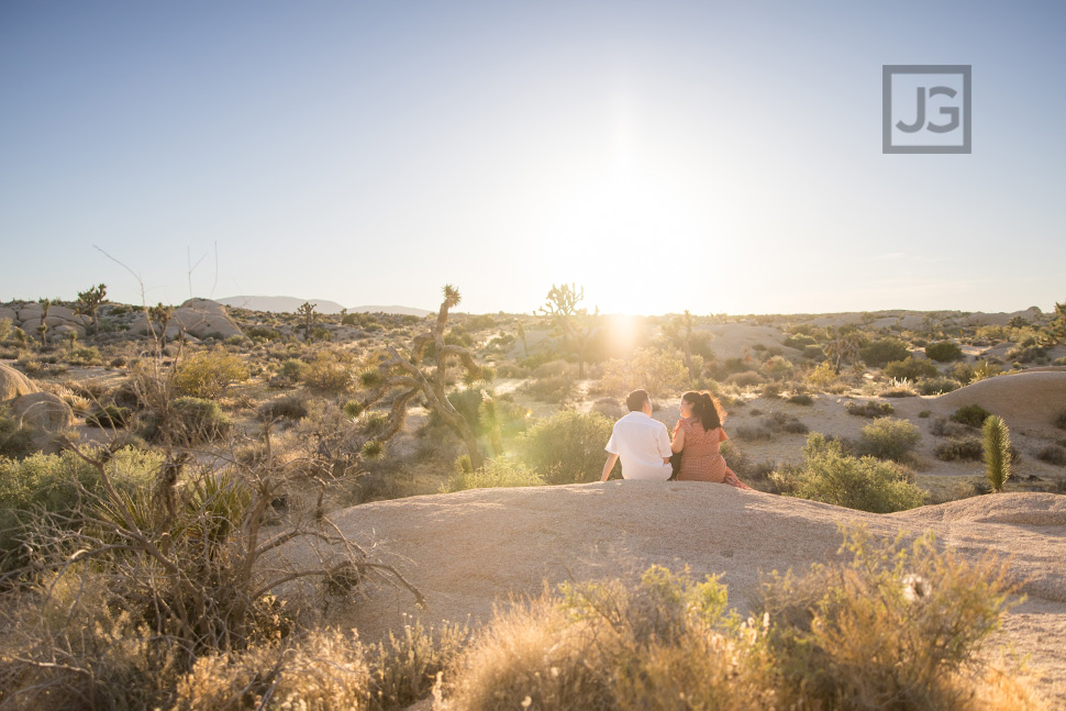Sunset in Joshua Tree