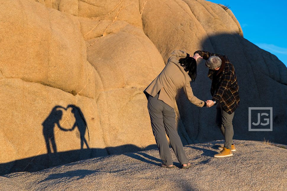 Shadow on Rocks