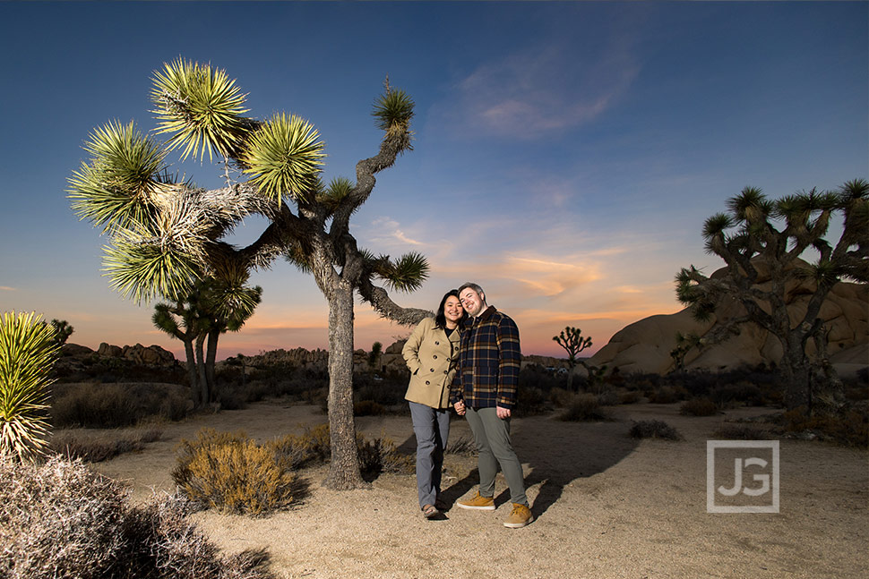 Sunset Engagement Photography