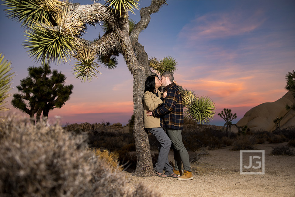 Sunset in Joshua Tree