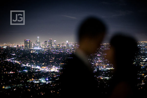 Read more about the article Griffith Observatory Engagement Photography, Santa Monica | Izumi & Michio