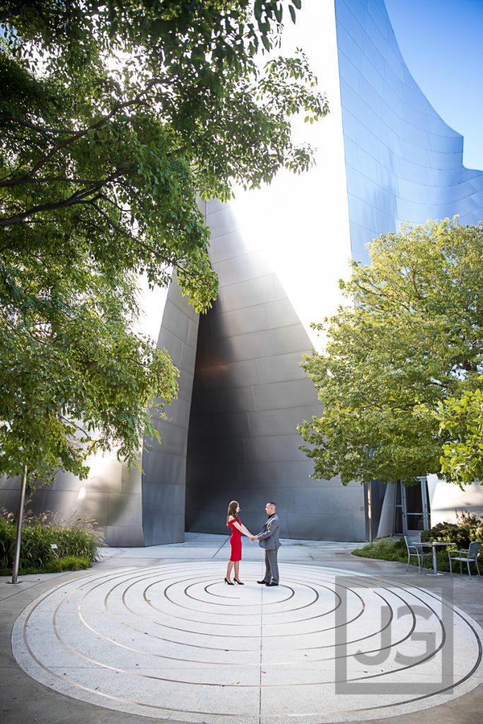 Walt Disney Concert Hall Engagement Photography