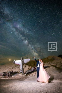 Nelson Ghost Town, Astrophotography Engagement in Nevada | Nadezh + Ryan